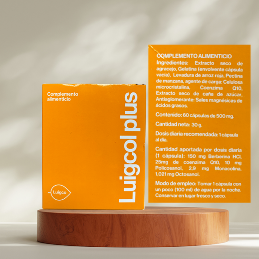 Luigcol Plus - Complemento alimenticio - Dra. Mariale Rivers