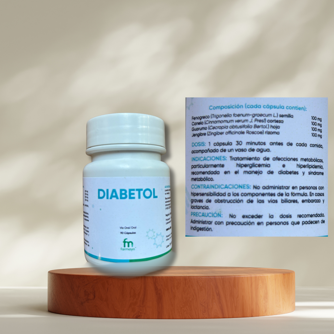 Diabetol - Cápsulas para el manejo de diabete - Dra. Mariale Rivers