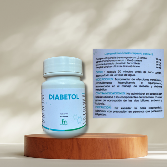 Diabetol - Cápsulas para el manejo de diabete - Dra. Mariale Rivers