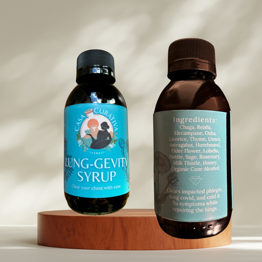 Lung-gevity Syrup Casa Curativa - Dra. Mariale Rivers